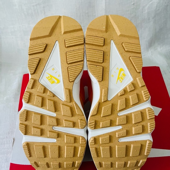 Nike Air Hurache Womens Running Gym Shoes Sneakers Pink Orange Size 6.5 7 new - Picture 6 of 9